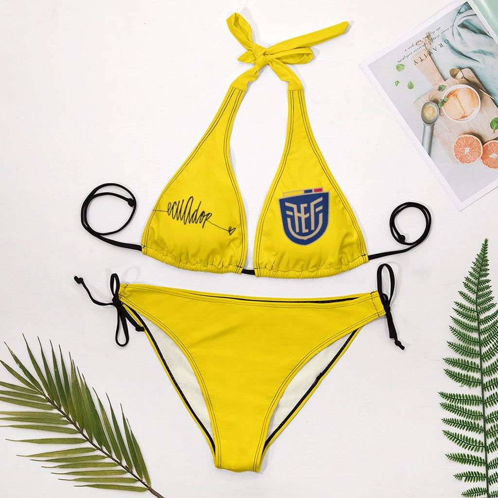 Mundial Two Piece Halter Swimsuit