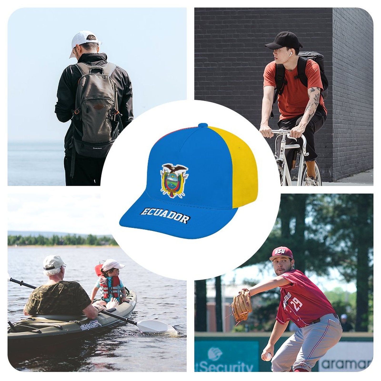 Ecuador Snapback Baseball Cap