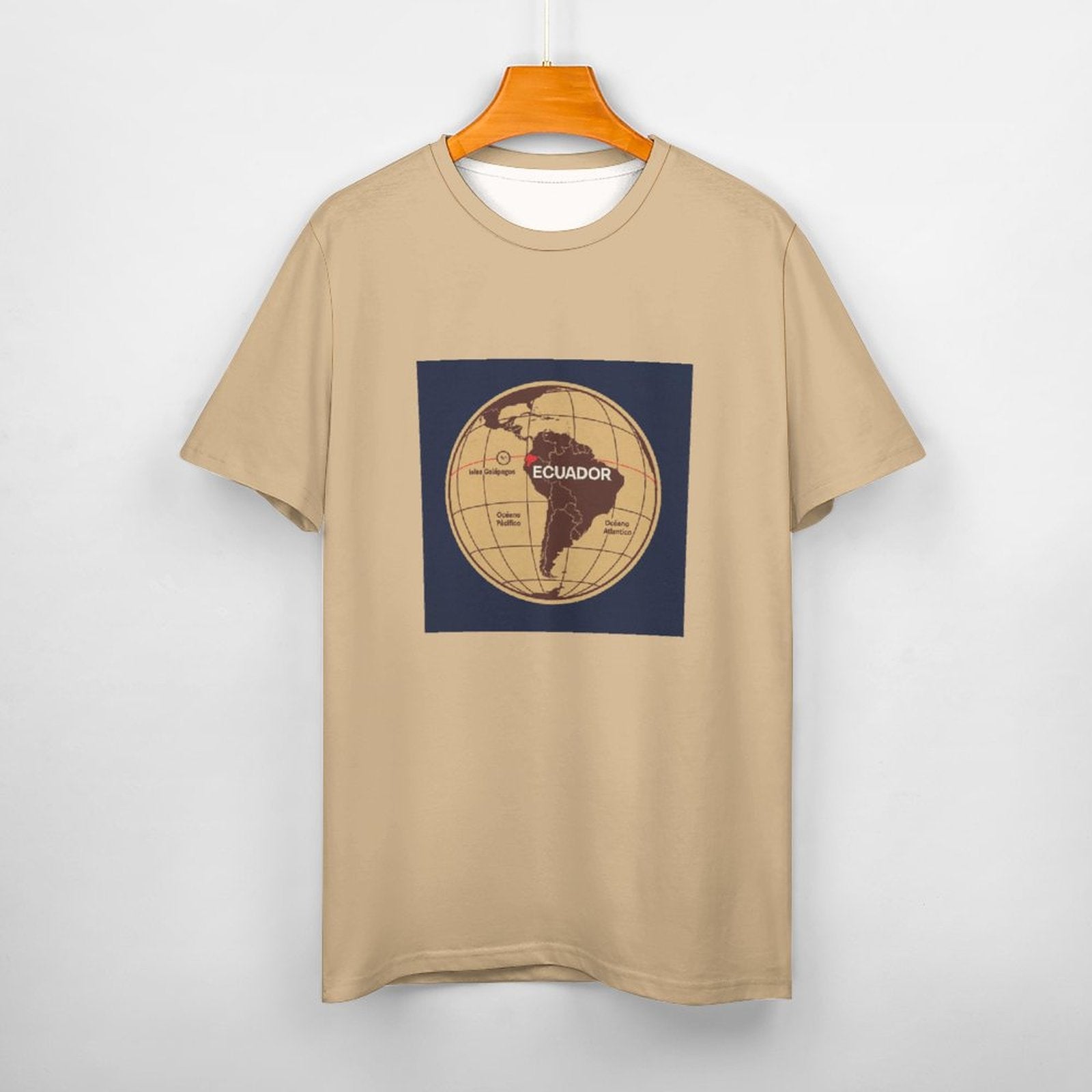 Ecuador: Heart of the World T-Shirt (Tan)