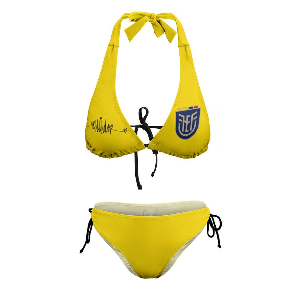 Mundial Two Piece Halter Swimsuit