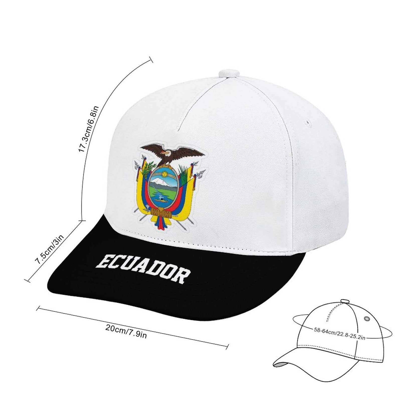 Ecuador Snapback Baseball Cap
