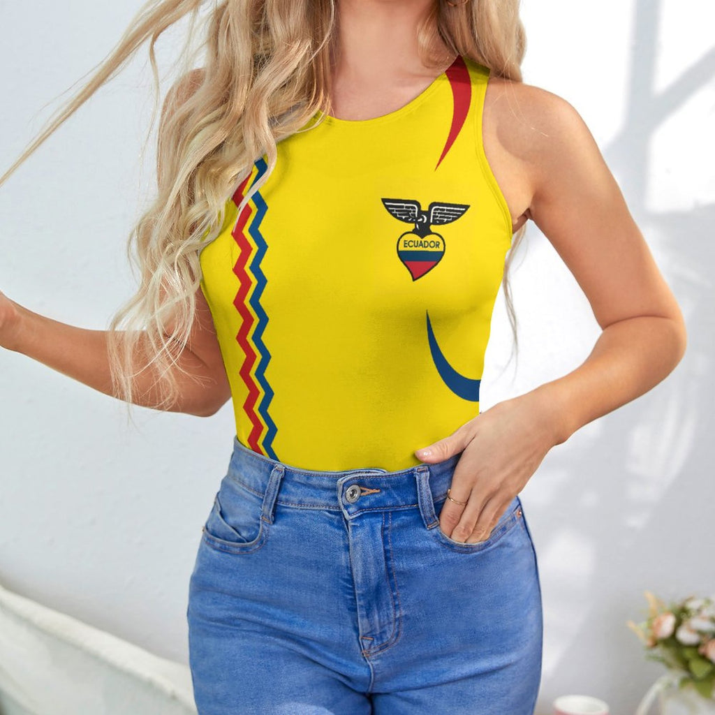 Ecuador de mi Corazon Tank Top Bodysuit