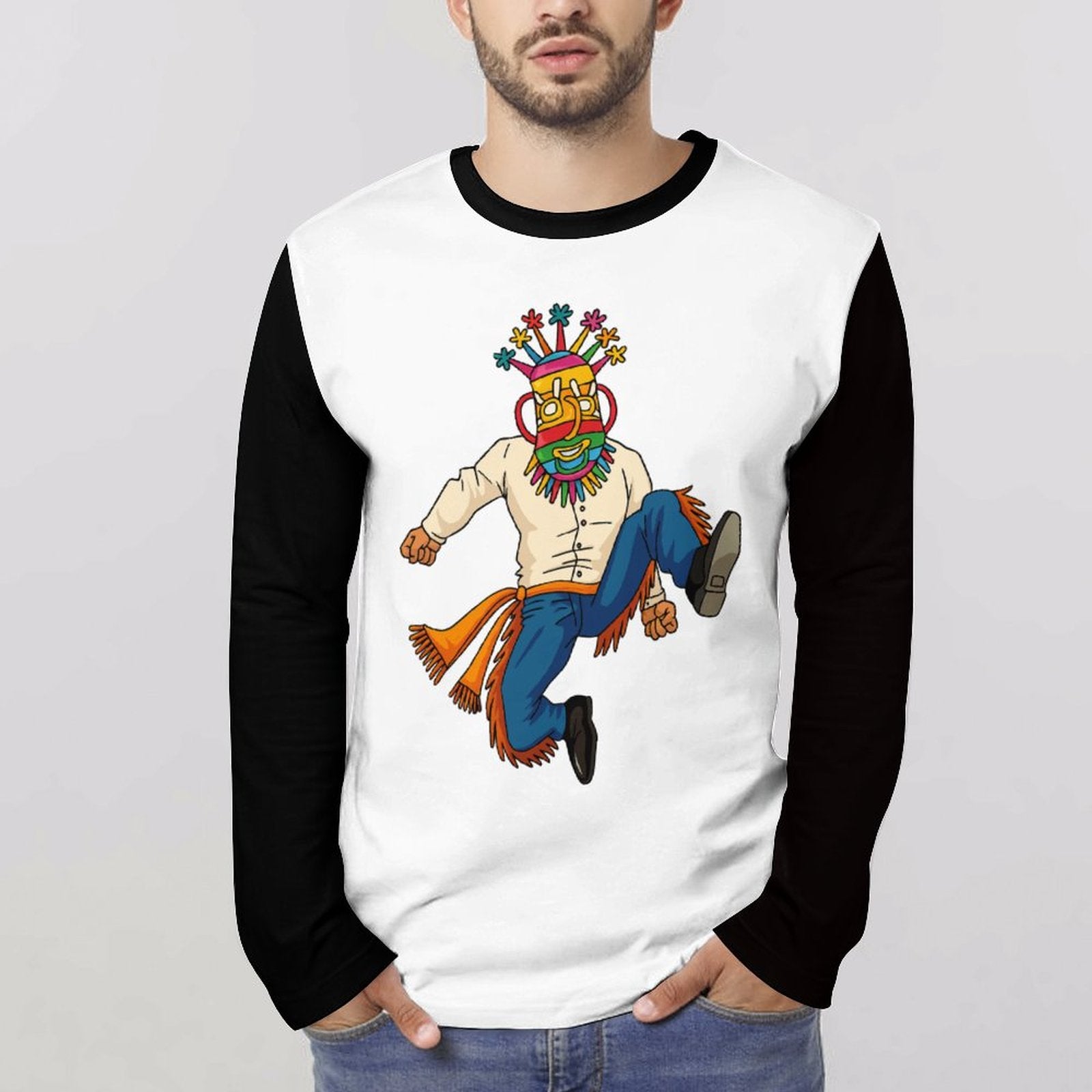 Diablo Huma Long Sleeve (Black & White)