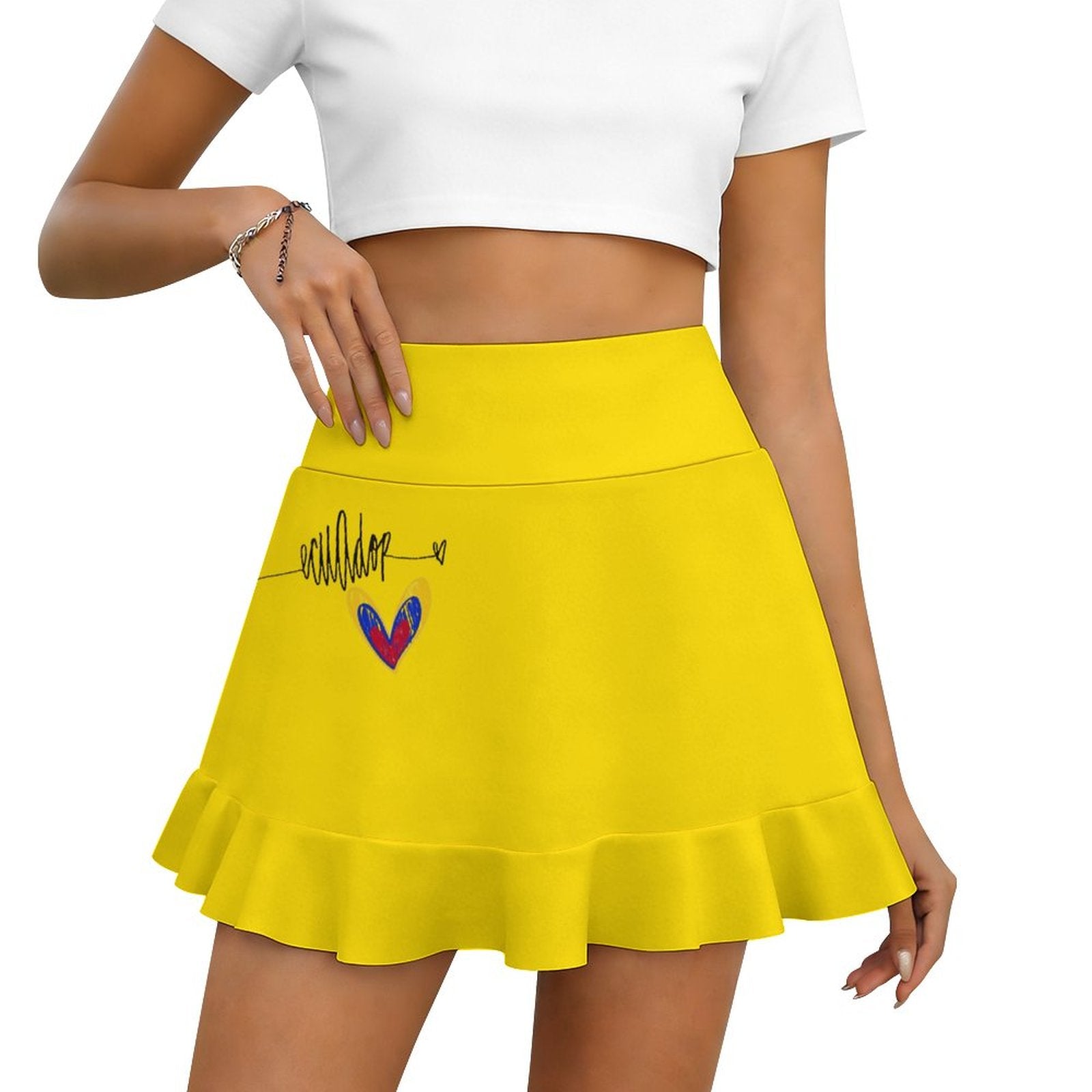 Ecuador Tennis Skort with Pockets