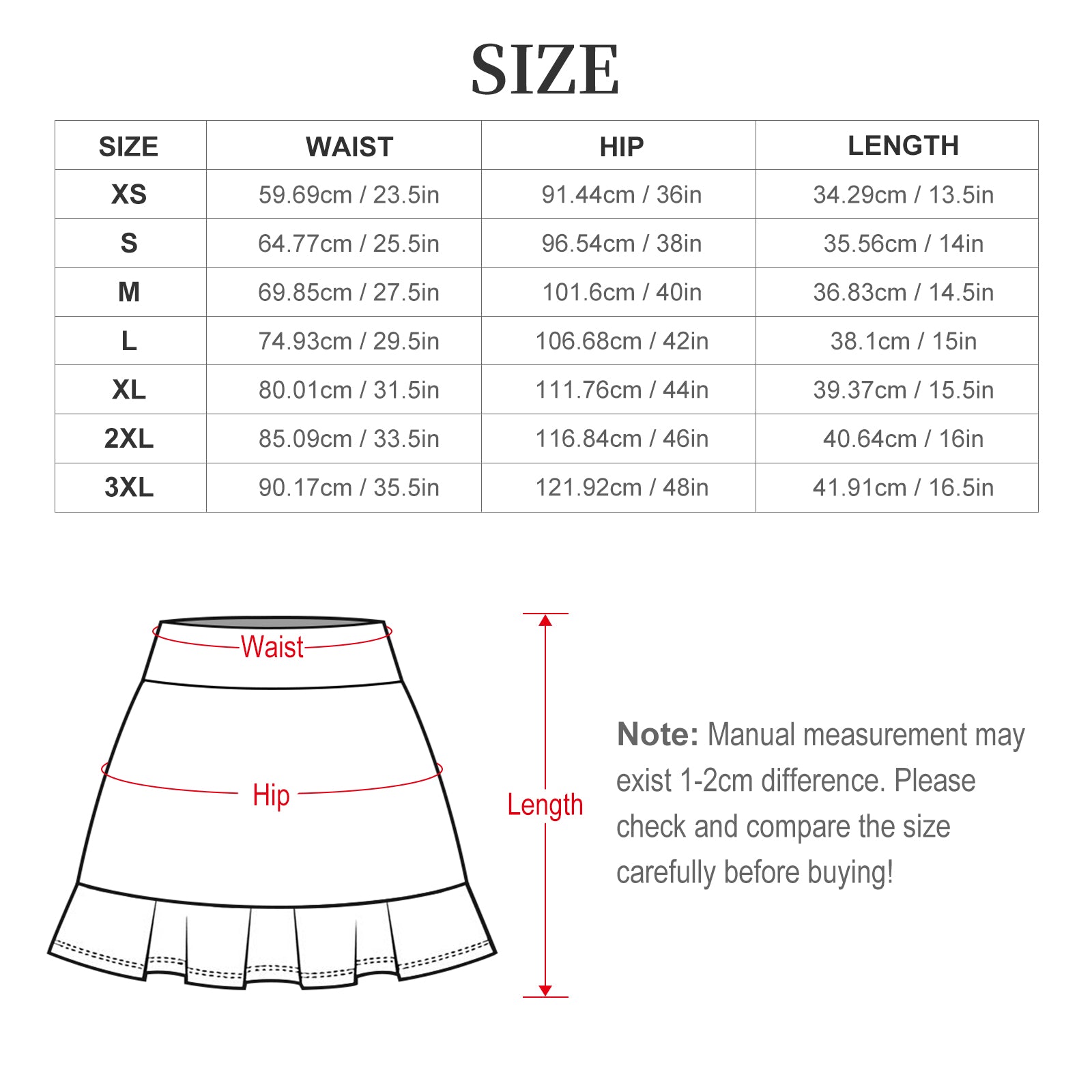 Ecuador Tennis Skort with Pockets